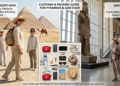 What to Wear and Pack for a Pyramids & Grand Egyptian Museum Tour
